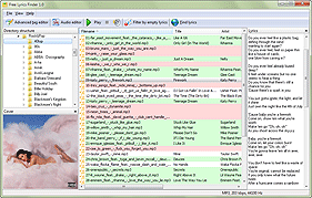 Free Lyrics Finder: téléchargement automatique paroles de chanson