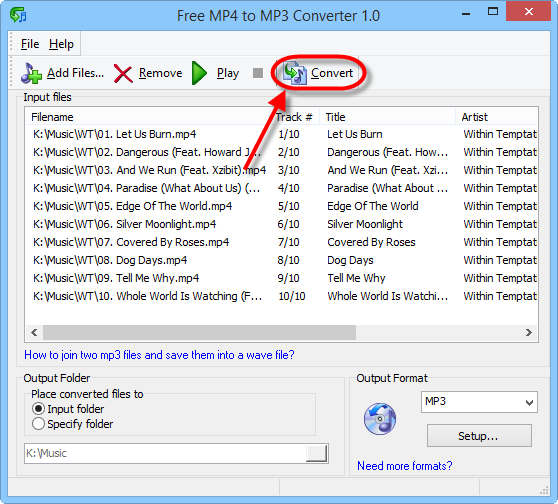 Free convert mp4 to mp3 windows 10 - jascountry